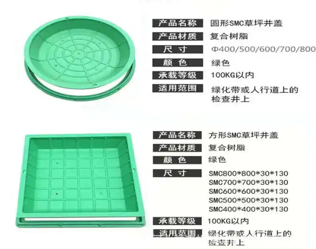 息烽树脂复合种植井盖展示