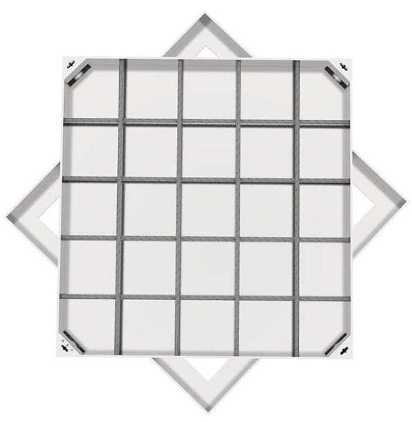 息烽不锈钢方井展示