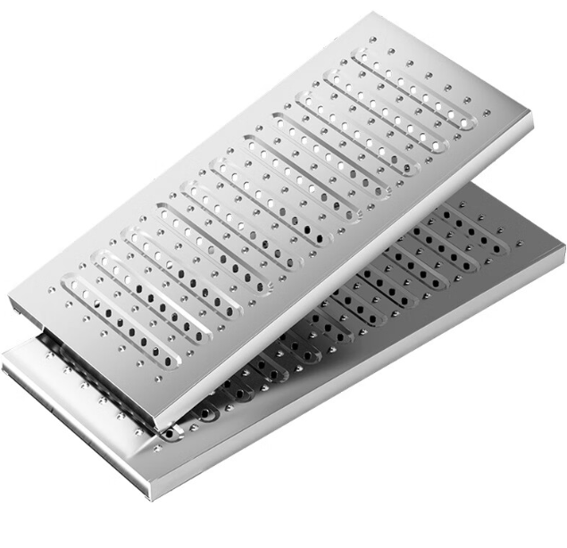 息烽不锈钢沟盖板展示